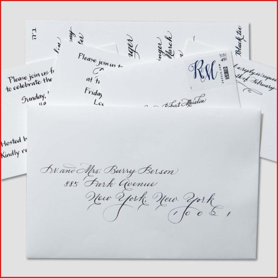 MJW Calligraphy | Michael Weinstein | Envelopes 24