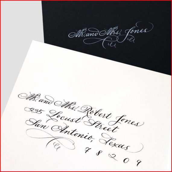 MJW Calligraphy | Michael Weinstein | Envelopes 25