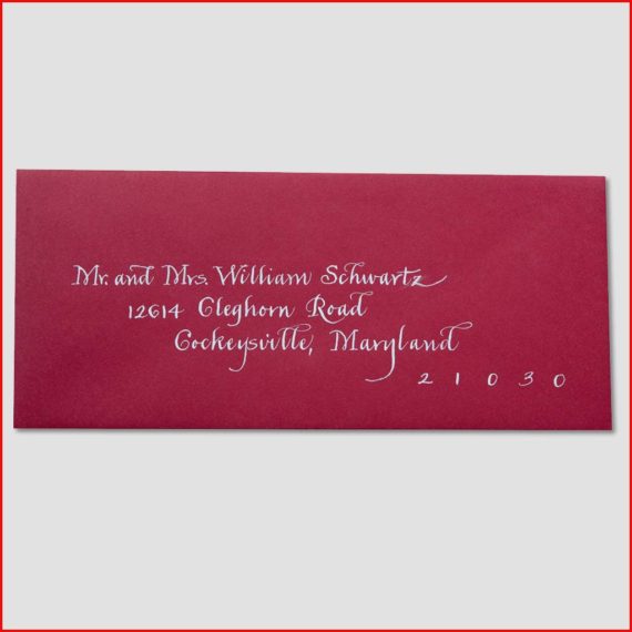 MJW Calligraphy | Michael Weinstein | Envelopes 03