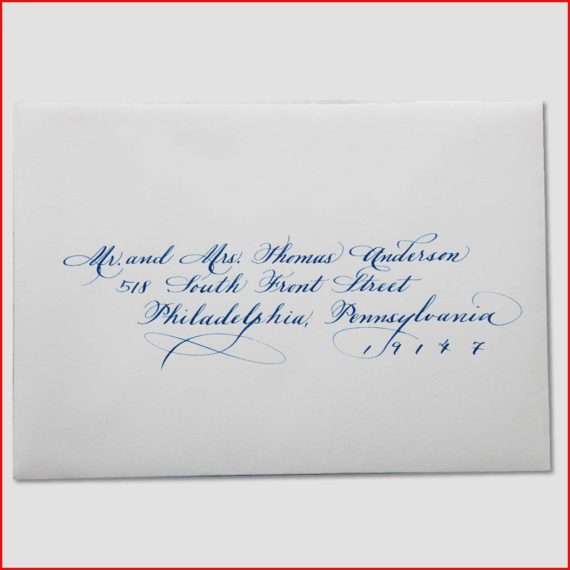 MJW Calligraphy | Michael Weinstein | Envelopes 05