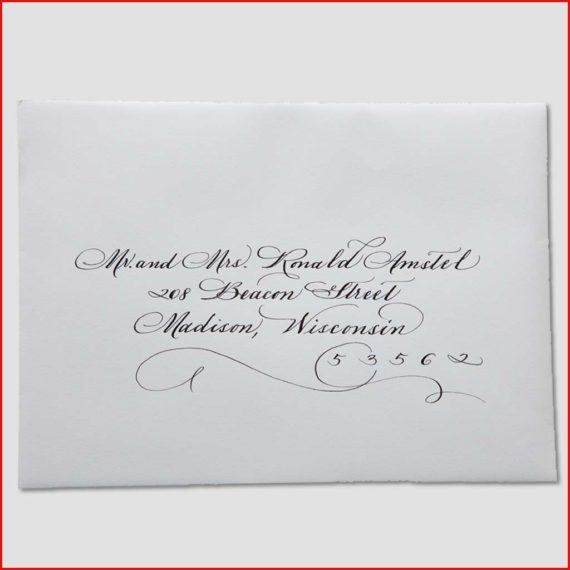 MJW Calligraphy | Michael Weinstein | Envelopes 17