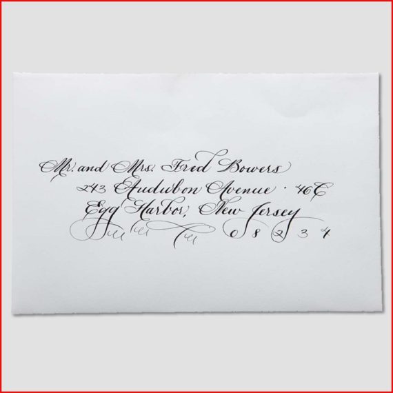 MJW Calligraphy | Michael Weinstein | Envelopes 21