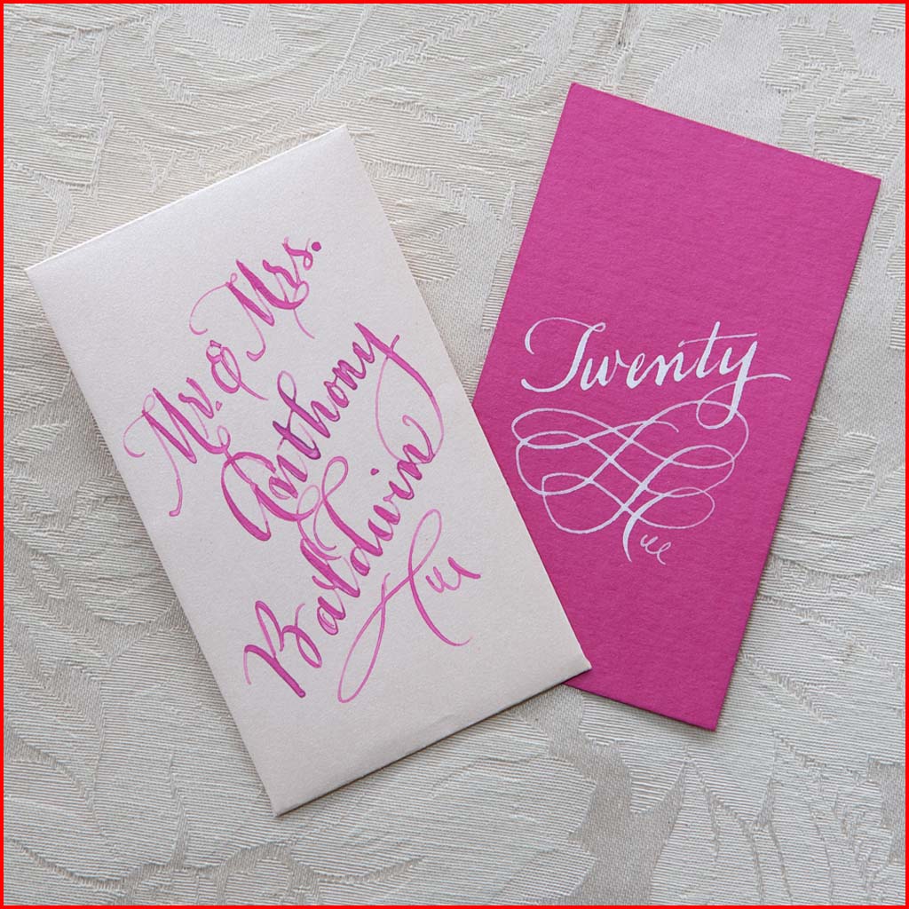 MJW Calligraphy | Michael Weinstein | PLACE CARDS 04