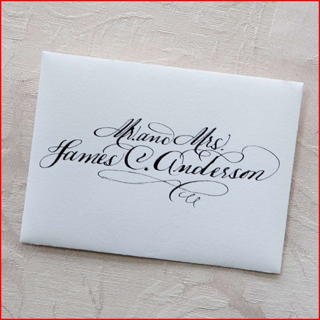 MJW Calligraphy | Michael Weinstein | PLACE CARDS 10