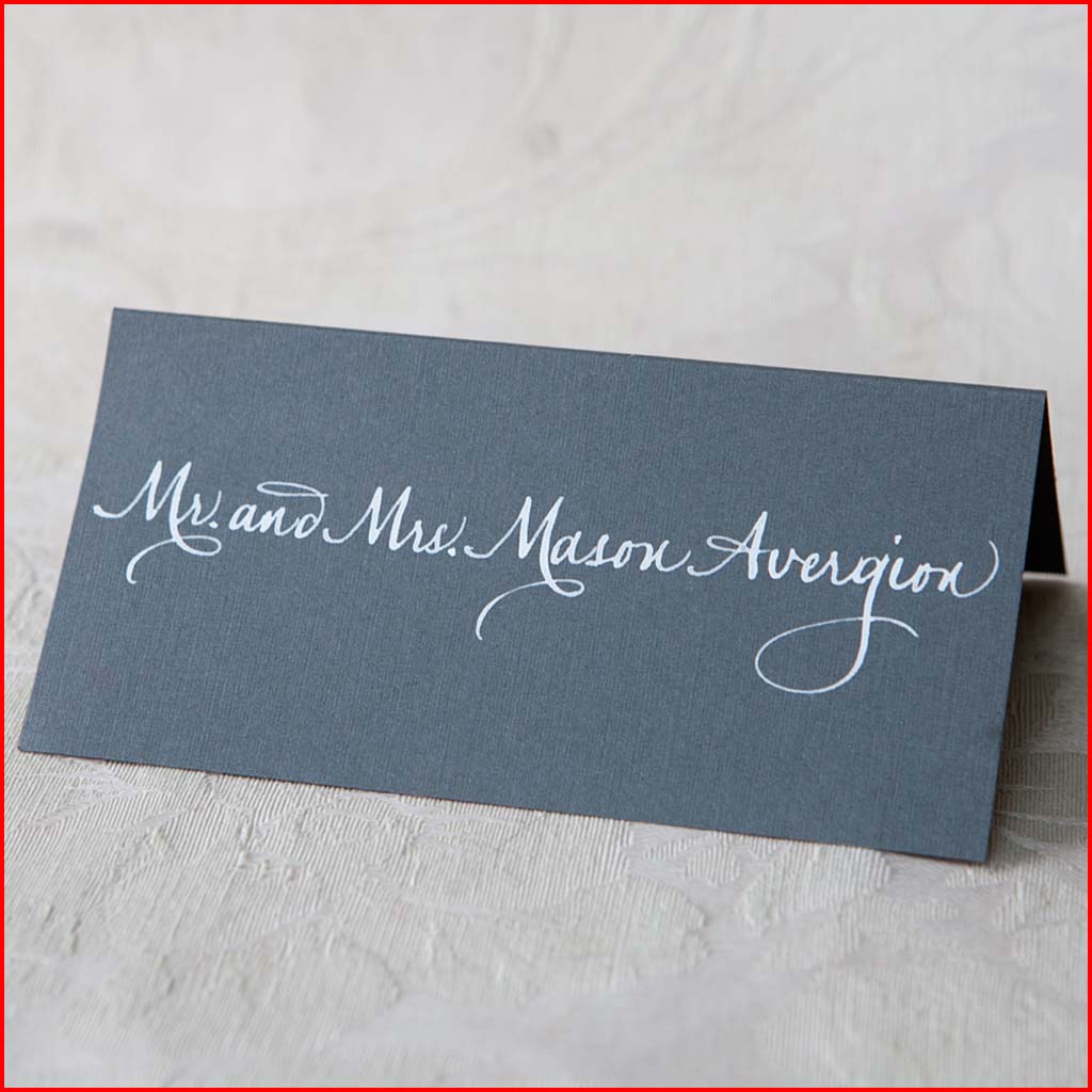 MJW Calligraphy | Michael Weinstein | PLACE CARDS 12